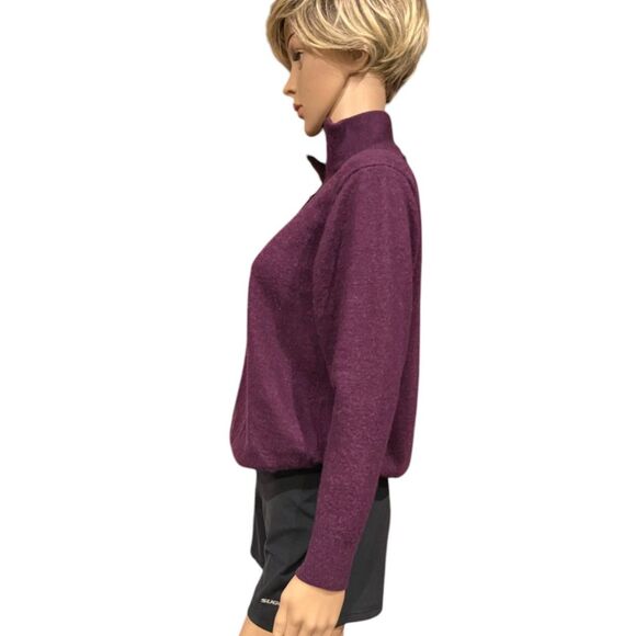 $129 ORVIS 100% Merino Wool Men's Sweater PURPLE Sz M - Picture 6 of 9